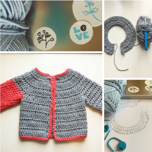 crochet pattern baby cardigan