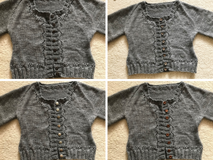 grey miette knitted cardigan
