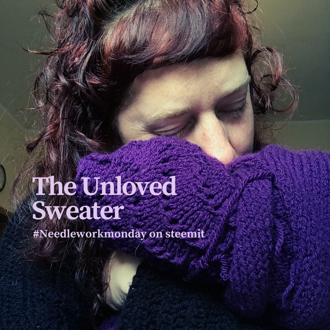 fibremood lilac waves sweater